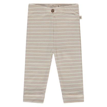 A Tiny Story Baby Broekje | Nougat | Stripe