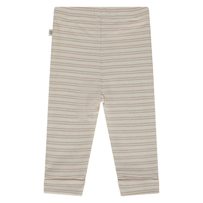 A Tiny Story Baby Broekje | Nougat | Stripe