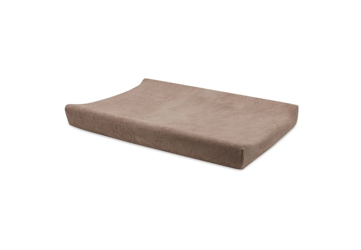 Jollein Aankleedkussenhoes Badstof | 50 x 70 cm | Milky Coffee & Ivory | 2 Stuks