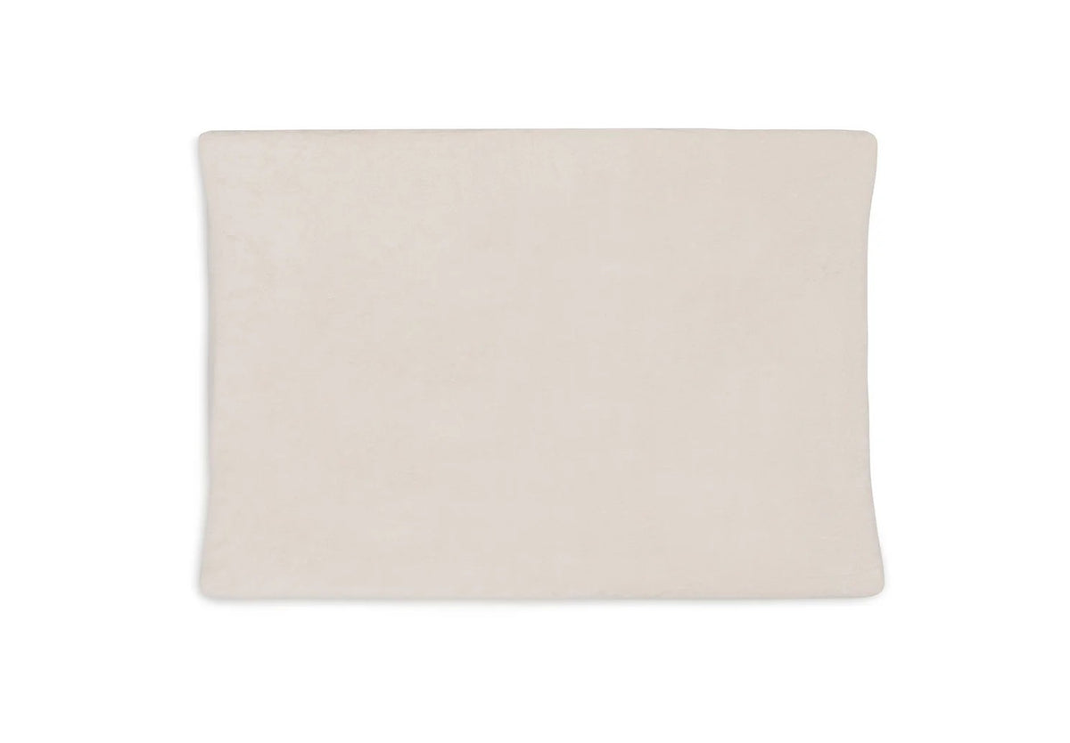 Jollein Aankleedkussenhoes Badstof | 50 x 70 cm | Milky Coffee & Ivory | 2 Stuks