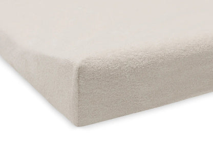 Jollein Aankleedkussenhoes Badstof | 50 x 70 cm | Milky Coffee & Ivory | 2 Stuks