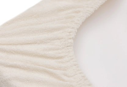 Jollein Aankleedkussenhoes Badstof | 50 x 70 cm | Milky Coffee & Ivory | 2 Stuks