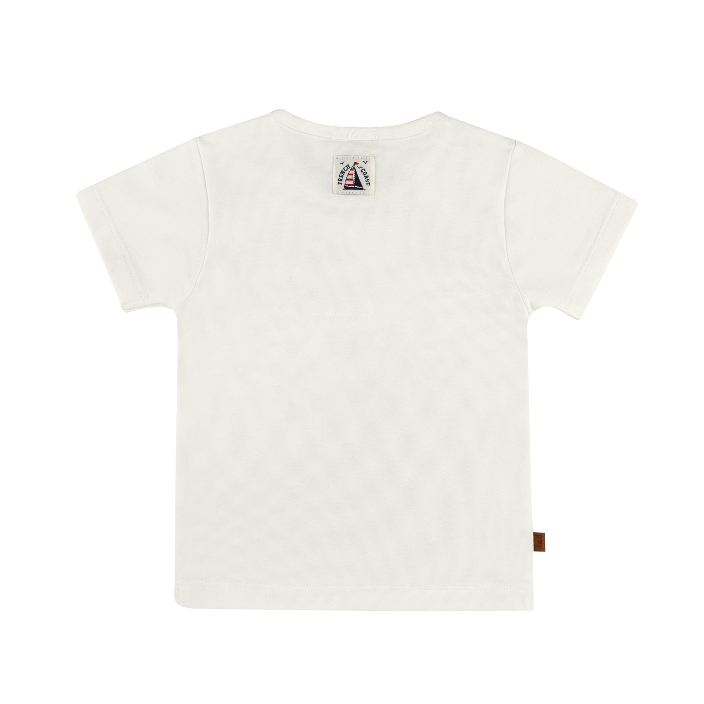 Frogs and Dogs - T-Shirt - Sail Boat - White Alyssum