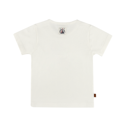 Frogs and Dogs - T-Shirt - Sail Boat - White Alyssum