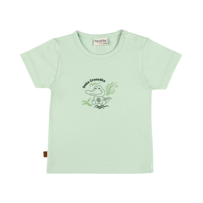 Frogs and Dogs | T-shirt Croco Jungle Baby | Subtiel Groen