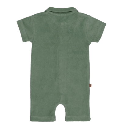 Frogs and Dogs | Korte romper met krokodillenprint  | Lily Pad