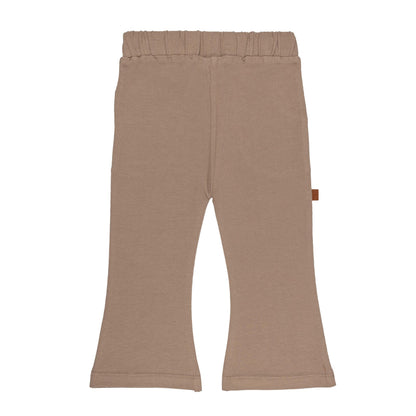 Frogs and Dogs Ballerina Baby Flair Pants | Taupe