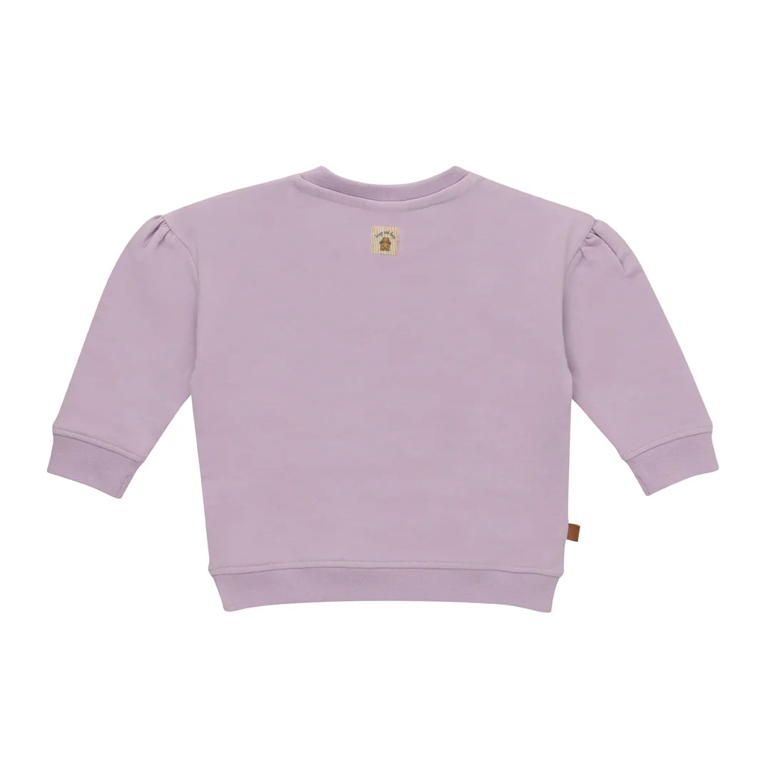 Frogs and Dogs Sweater | Chérie Baby Trui | Lavendel Frost