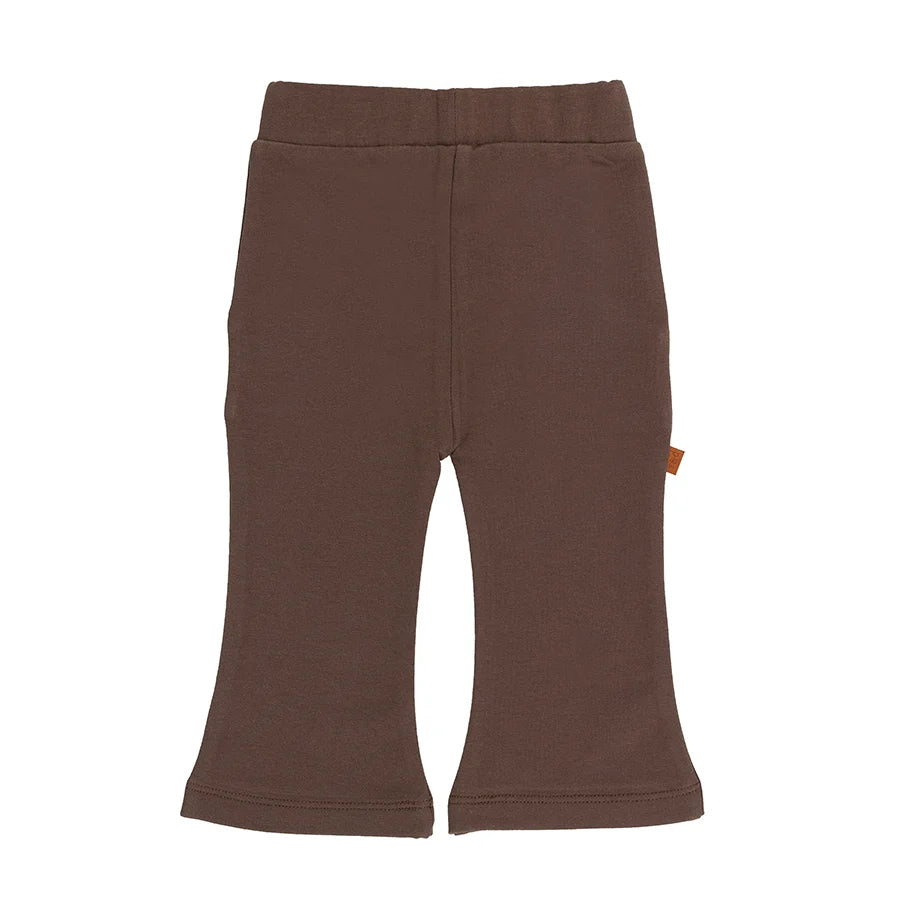 Frogs and Dogs Ballerina Baby Flair Pants | Seal bruin