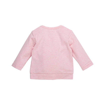 Bess Baby  Longsleeve | Roze | Melange