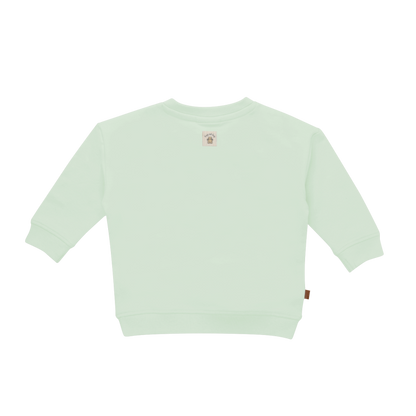 Frogs and Dogs - Sweater - Smile - Subtle Green