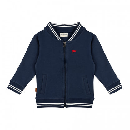 Frogs and Dogs Varsity Jacket Baby | Blues