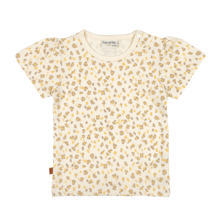 Frogs and Dogs T-Shirt | Leo Baby | Pearled Ivory