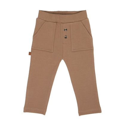 Frogs & Dogs Broek | Babybroekje | Carpenterpants | Bruin