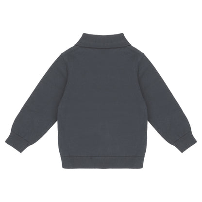 Frogs & Dogs Polo Shirt | Lange Mouw | Dark Gull Gray