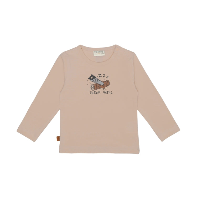 Frogs & Dogs Shirt | Lange Mouw | Sleep Well | Whisper White
