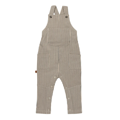 Frogs & Dogs Tuinbroek | Babybroekje | Whisper White | Dungaree Stripes