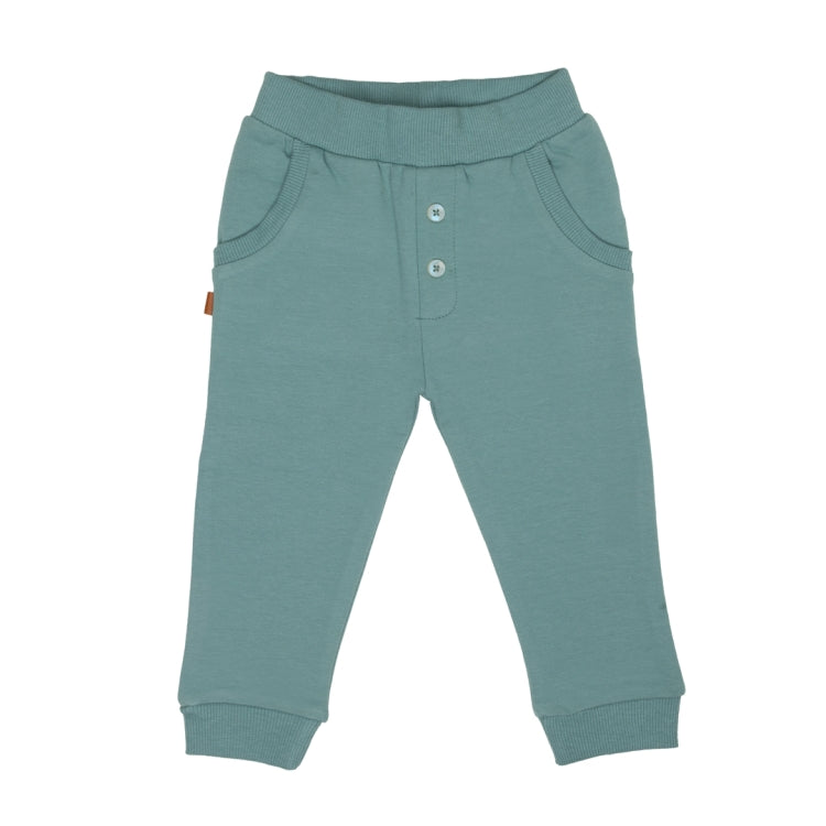 Frogs & Dogs Broek | Babybroekje | Jogging Pants | Trellis | Zeegroen