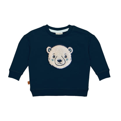 Frogs & Dogs Sweater | Trui | Polar Bear | Dress Blues | Donkerblauw
