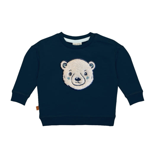 Frogs & Dogs Sweater | Trui | Polar Bear | Dress Blues | Donkerblauw