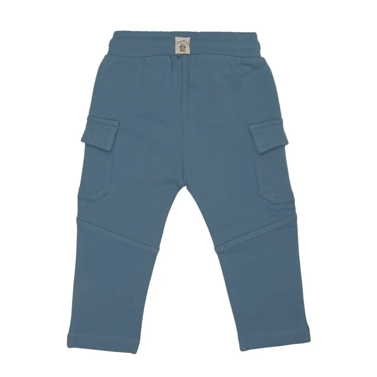 Frogs & Dogs Broek | Babybroekje | Cargo Pants | Copen Blue | Blauw