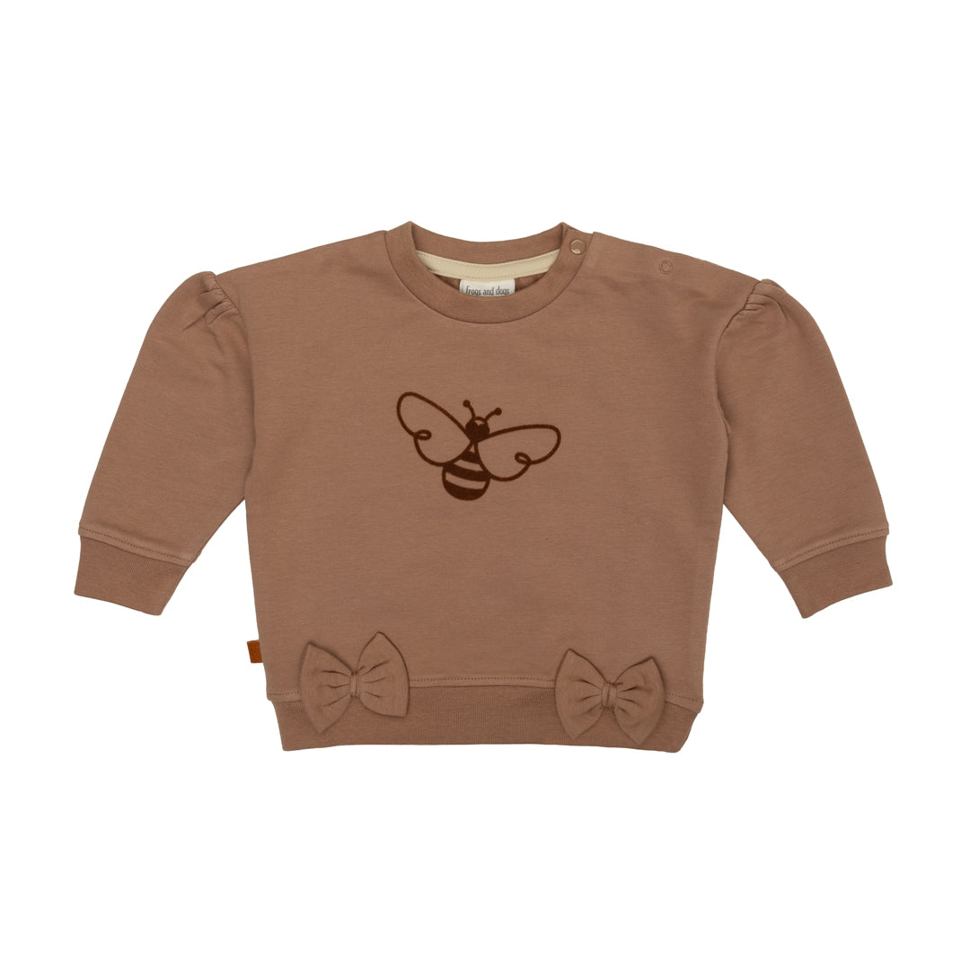 Frogs & Dogs Sweater | Trui | Bee | Brownie | Bruin