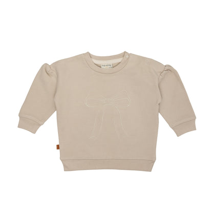 Frogs & Dogs Sweater | Trui | Bow | Silver Gray