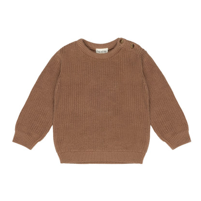 Frogs & Dogs Sweater | Trui | Flat Knit Rib | Beaver Fur | Bruin