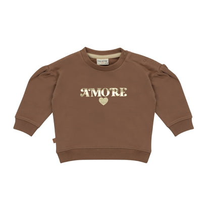 Frogs & Dogs Sweater | Trui | Amore | Brownie | Bruin