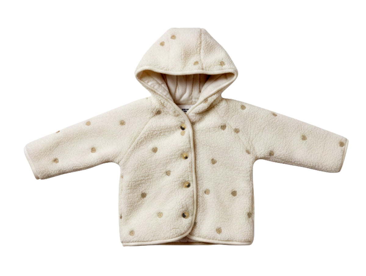Frogs & Dogs Jas | Babyjasje | Sherpa Hearts Jacket