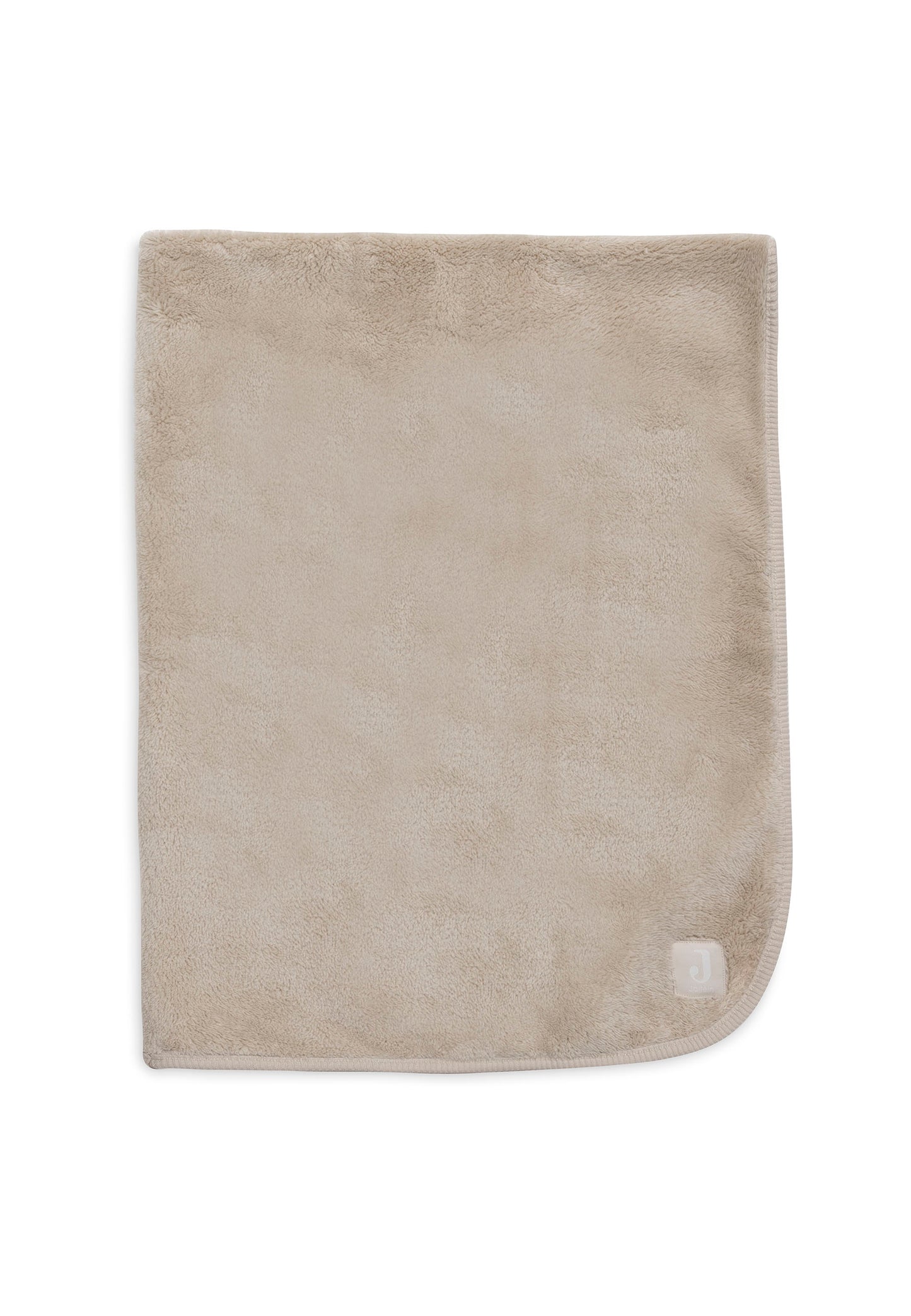 Jollein Deken Wieg | 75 x 100 cm | Basic Jersey/Sherpa | Warm Sand