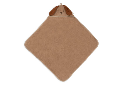 Jollein Badcape | Badstof | 75 x 75 cm | Diego Dog