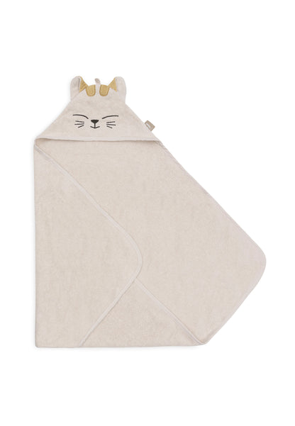 Jollein Badcape | Badstof | 75 x 75 cm | Charlie Cat