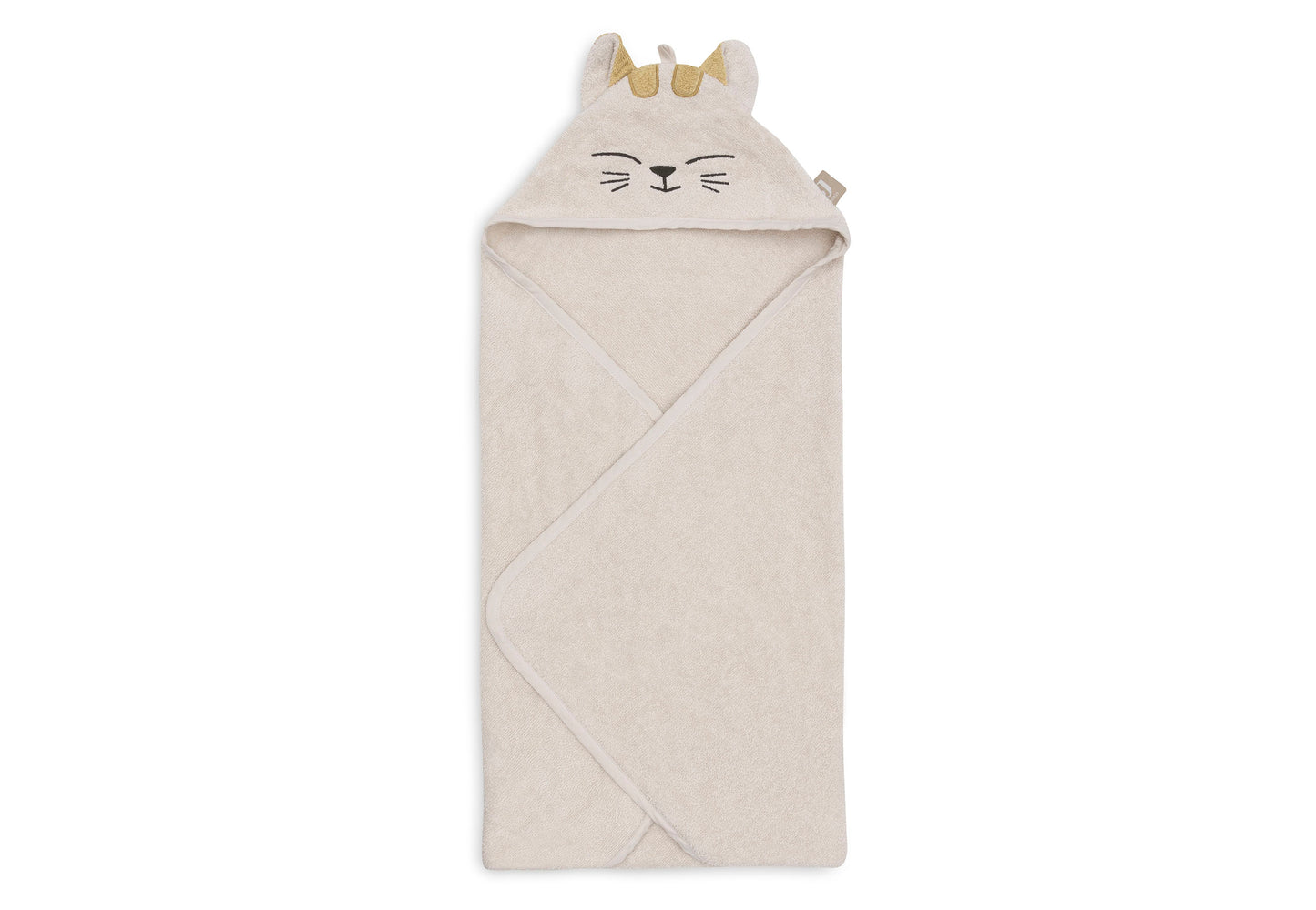 Jollein Badcape | Badstof | 75 x 75 cm | Charlie Cat