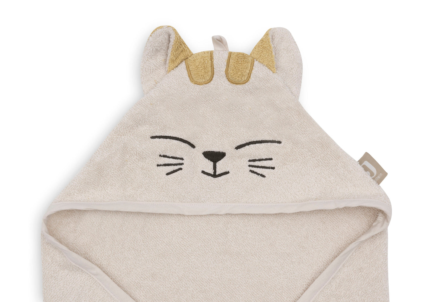 Jollein Badcape | Badstof | 75 x 75 cm | Charlie Cat