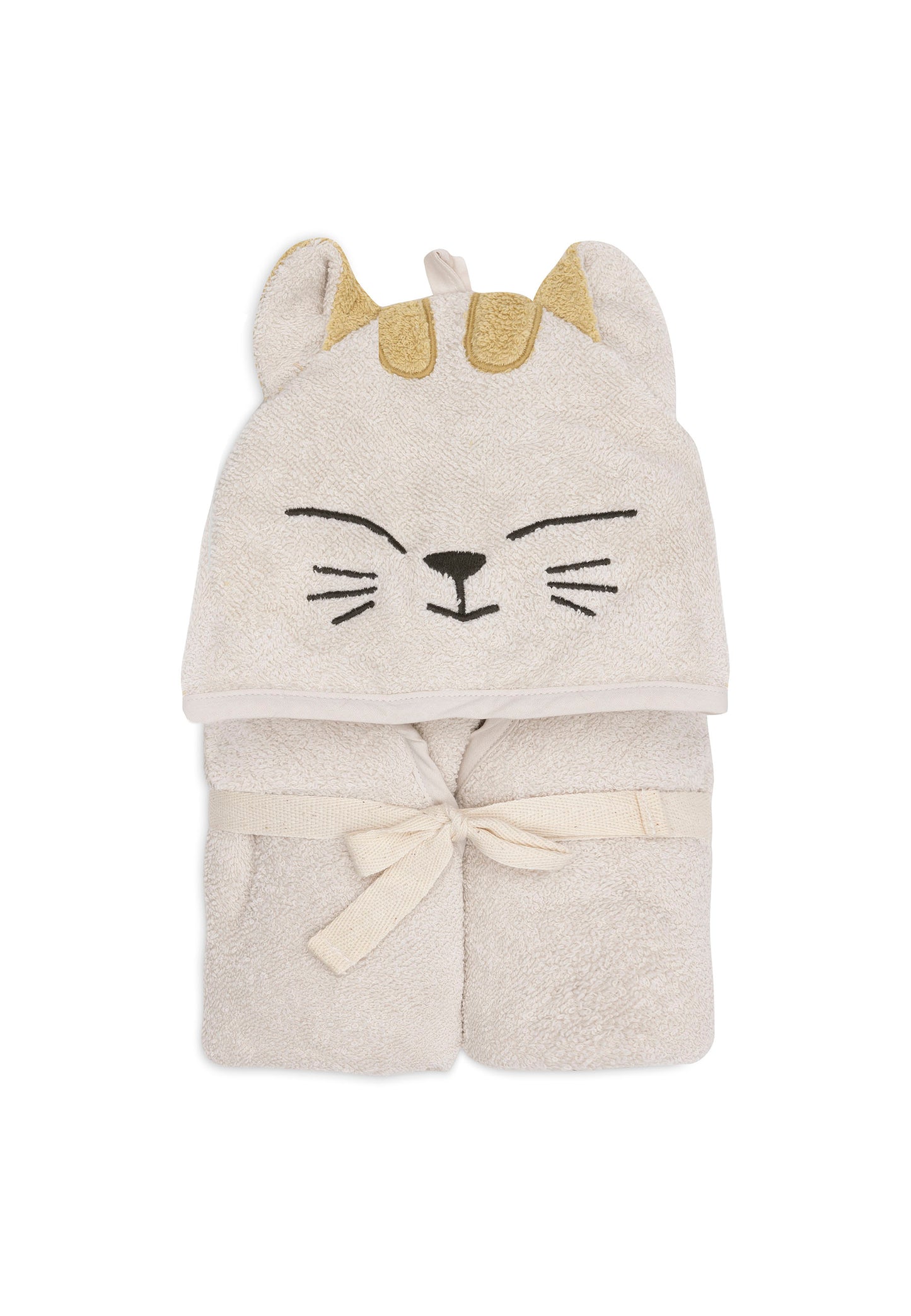 Jollein Badcape | Badstof | 75 x 75 cm | Charlie Cat