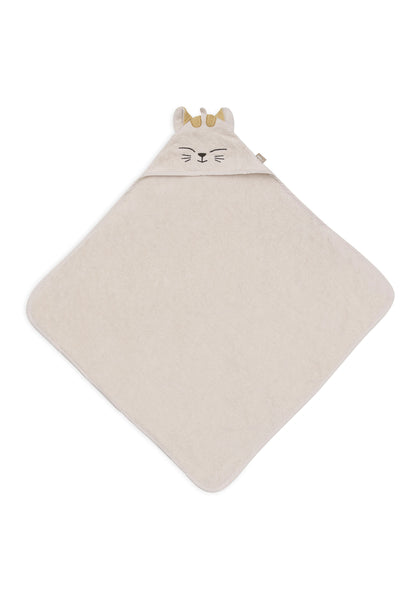 Jollein Badcape | Badstof | 75 x 75 cm | Charlie Cat