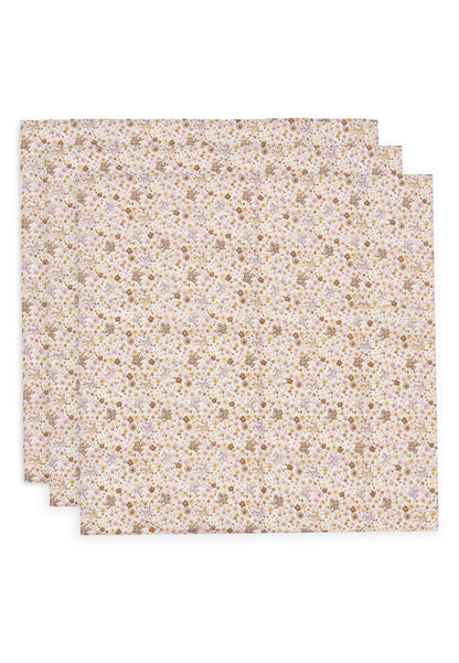 Jollein Hydrofiele Doek Small | 70 x 70 cm | 3pack | Flower Faires