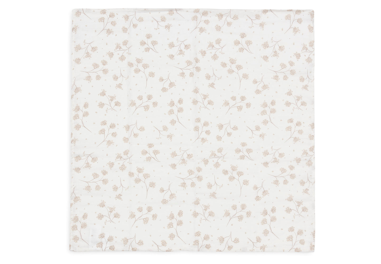 Jollein Hydrofiele Doek Small | 70 x 70 cm | 3pack | Leafy Dreams