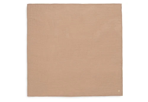 Jollein Hydrofiele Doek | 115 x 115 cm | 2pack | Biscuit / Ivory