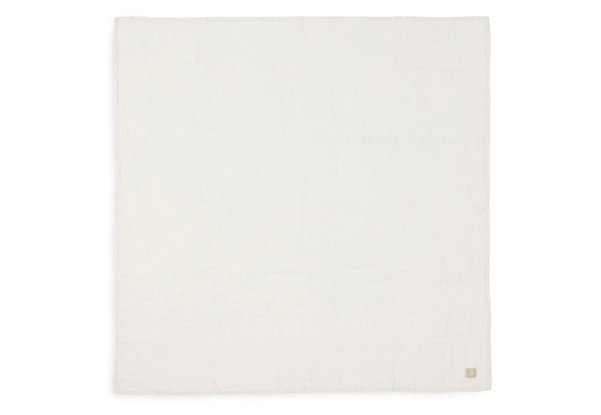 Jollein Hydrofiele Doek | 115 x 115 cm | 2pack | Biscuit / Ivory