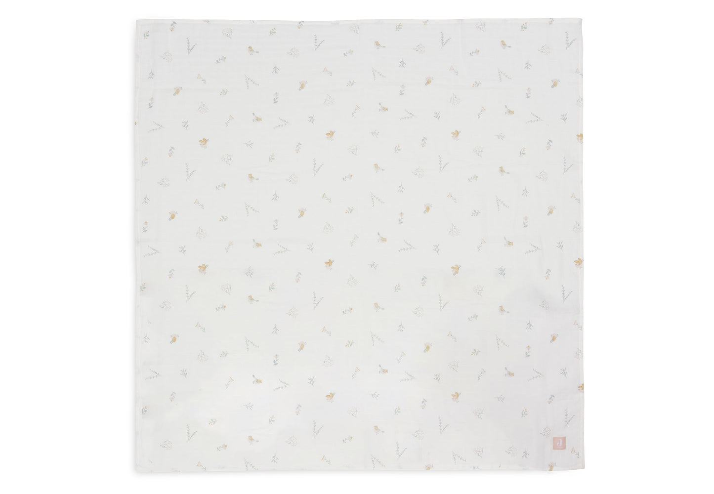 Jollein Hydrofiele Doek | 115 x 115 cm | 2pack | Lovely Bird