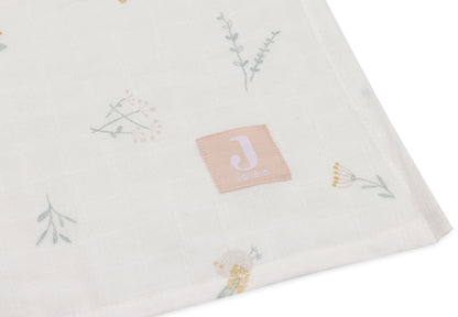 Jollein Hydrofiele Doek | 115 x 115 cm | 2pack | Lovely Bird