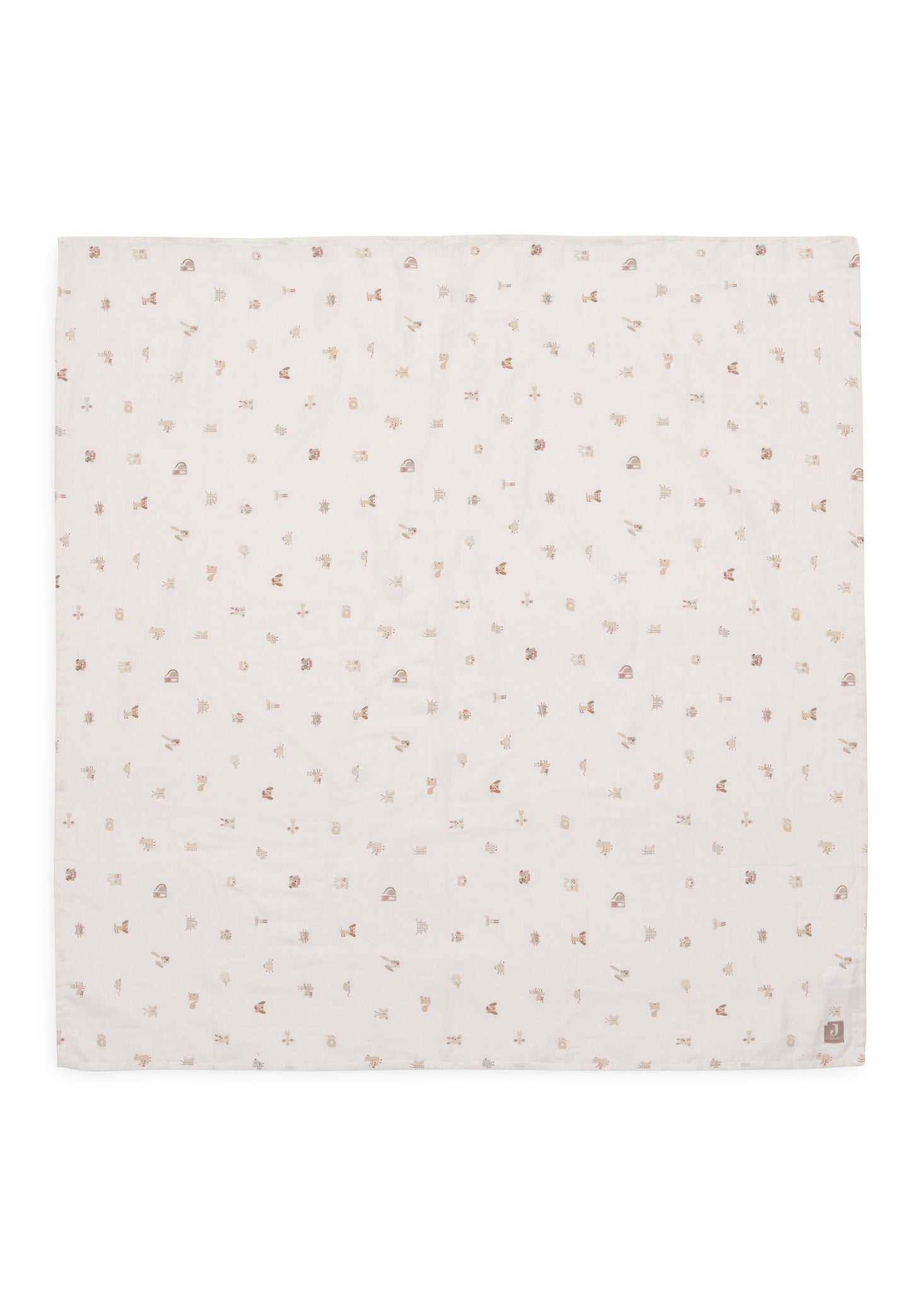 Jollein Hydrofiele Doek | 115 x 115 cm | 2pack | Animal Friends