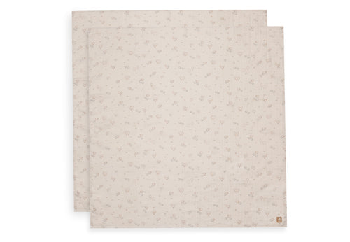 Jollein Hydrofiele Doek Large | 115 x 115 cm | 2pack | Woolly