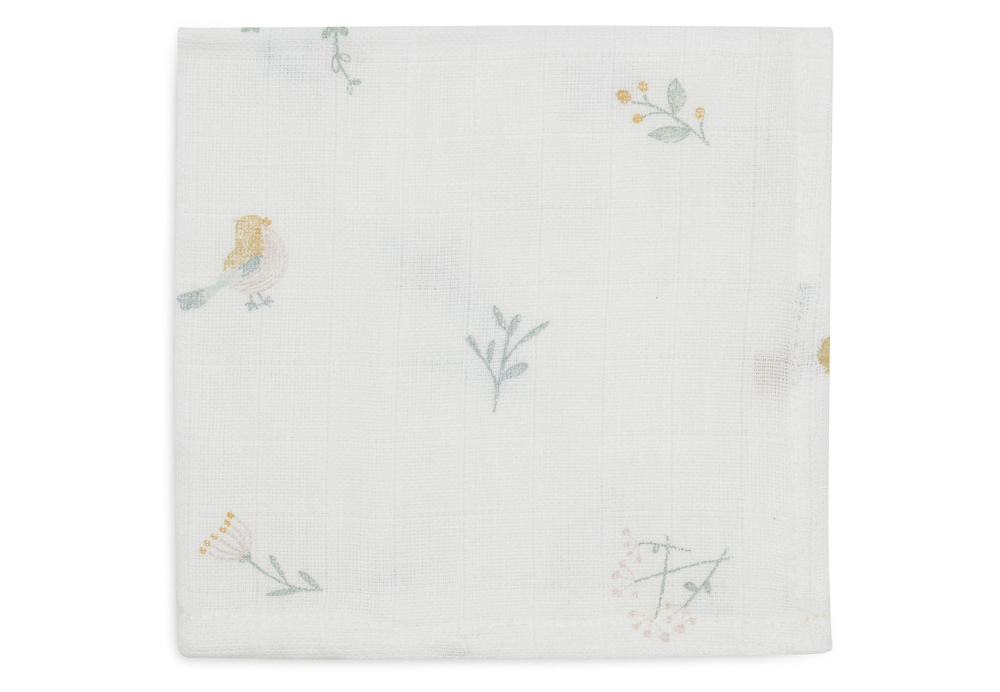 Jollein Hydrofiele Monddoekjes | 31 x 31 cm | 3pack | Lovely Bird
