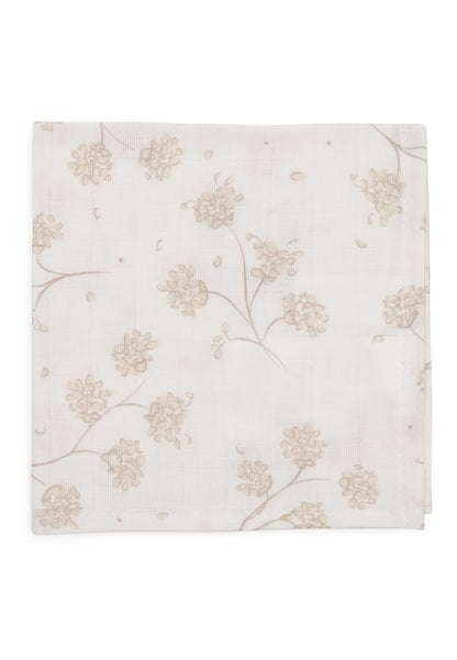 Jollein Hydrofiele Monddoekjes | 31 x 31 cm | 3pack | Leafy Dreams