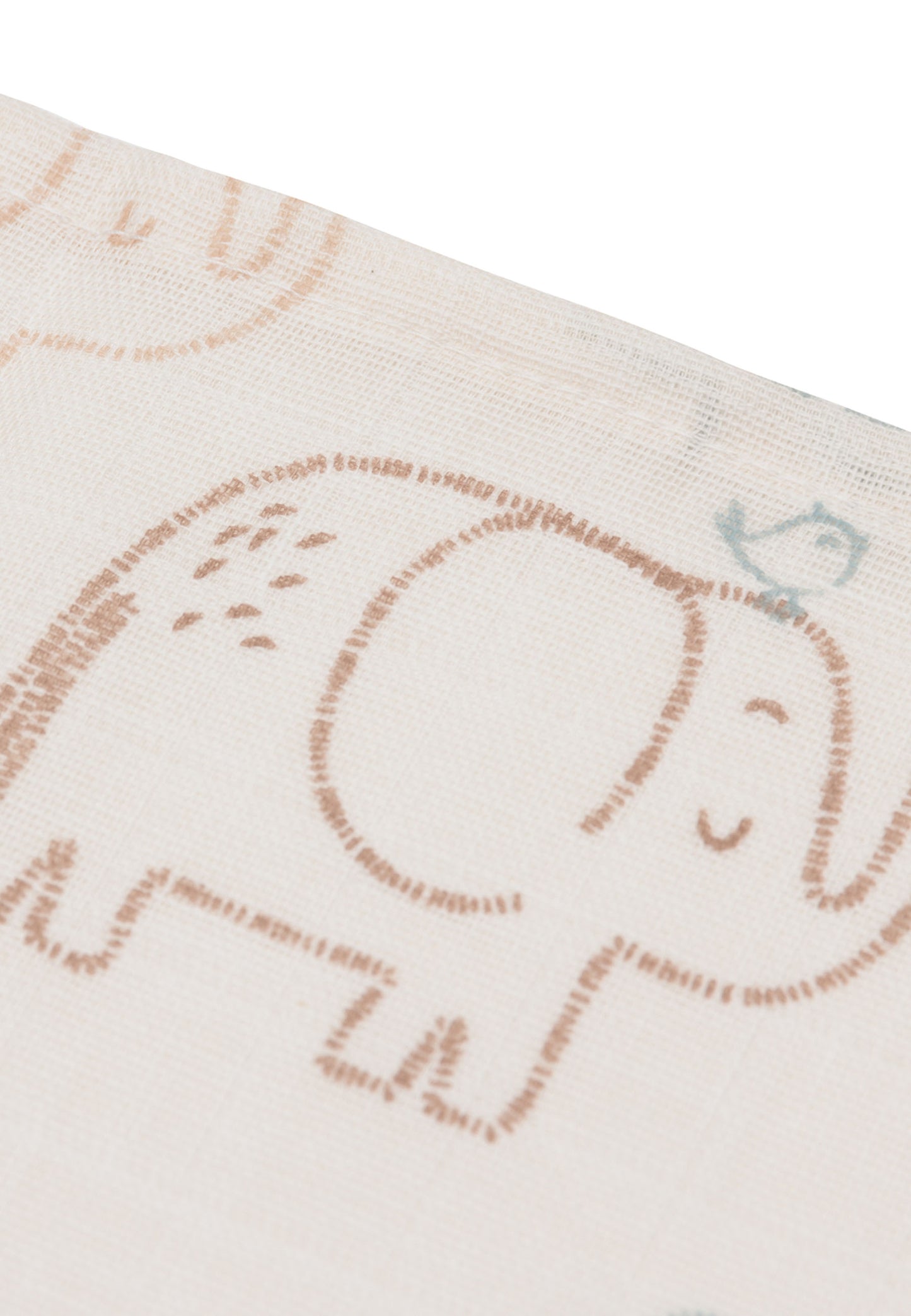 Jollein Hydrofiele Monddoekjes | 31 x 31 cm | 3pack | Elephant Tales