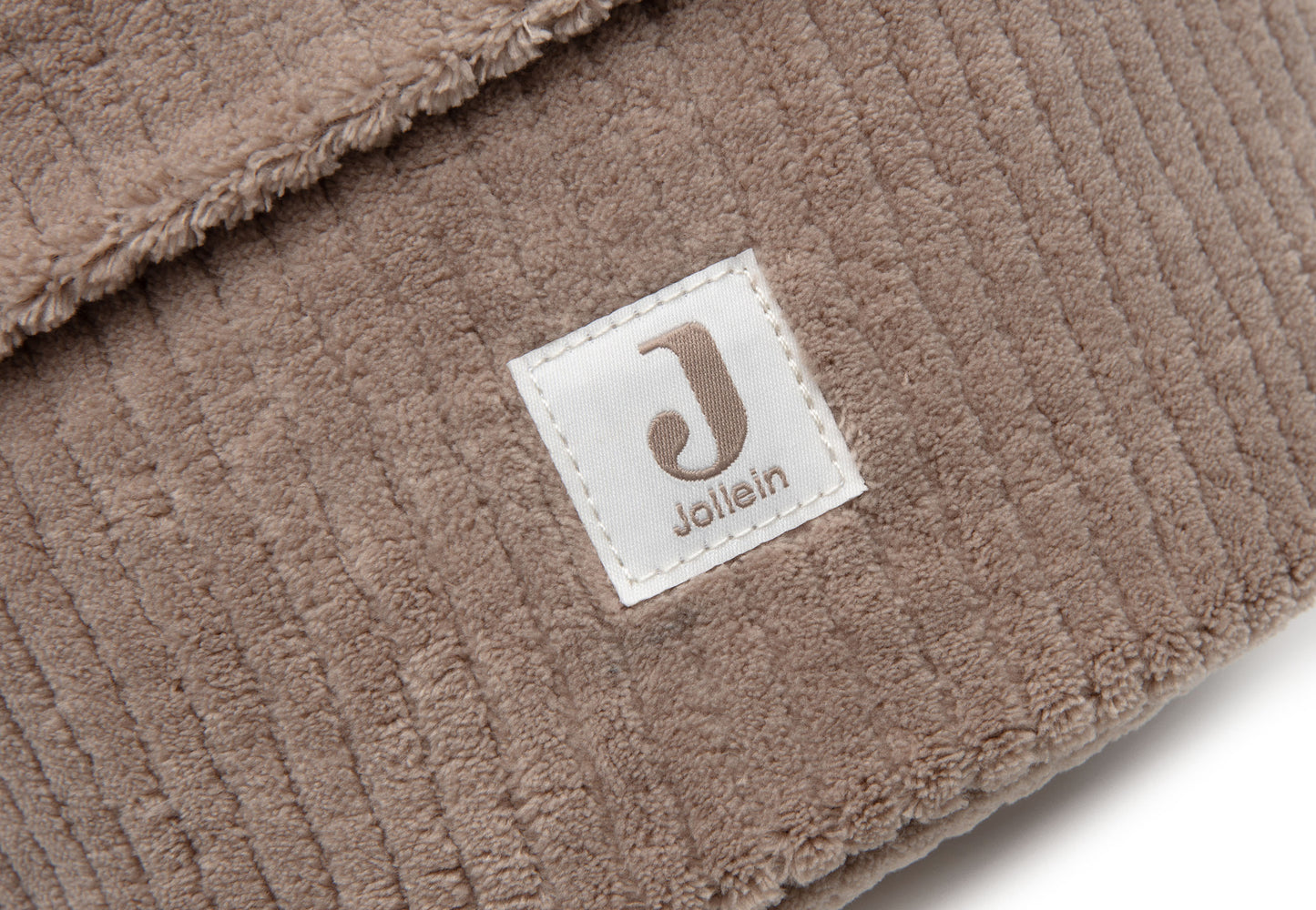 Jollein Commodemandje | Cloudy Rib | Milky Coffee