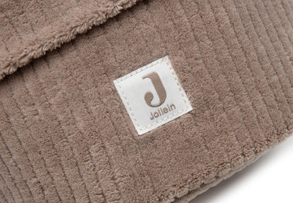 Jollein Commodemandje | Cloudy Rib | Milky Coffee